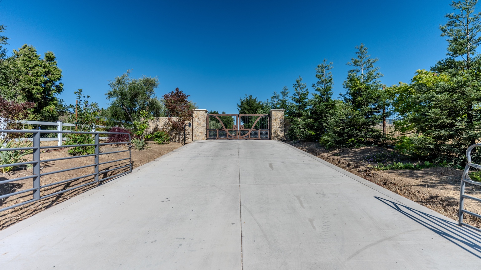 Front gate to Creekside Storage